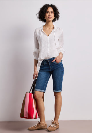 JANE MW Bermuda - Dark Blue Wash