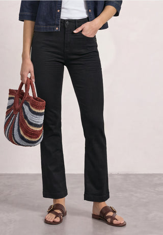 BLAIRE BOOTCUT HW - Black Rinse