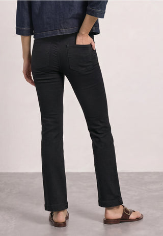 BLAIRE BOOTCUT HW - Black Rinse