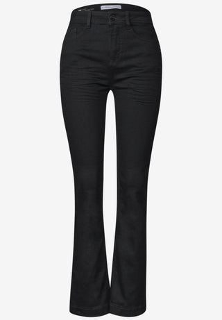 BLAIRE BOOTCUT HW - Black Rinse