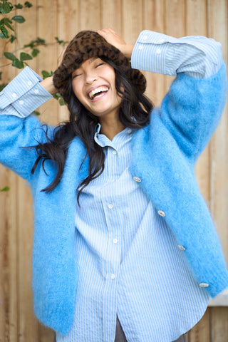 BJØRK mohair cardigan