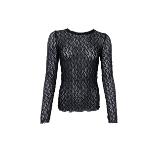CECILY BLONDE MESH - Black
