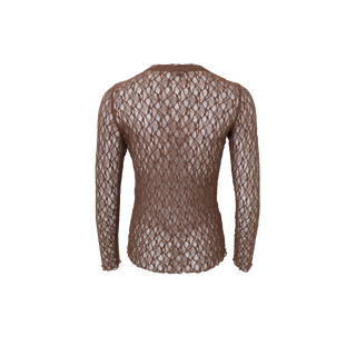 CECILY BLONDE MESH - Coffee
