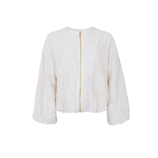 CORNELIA Bomber jakke - Creme
