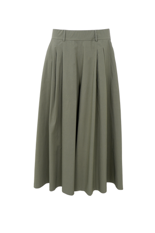DAVINA SPLIT Skirt - Army