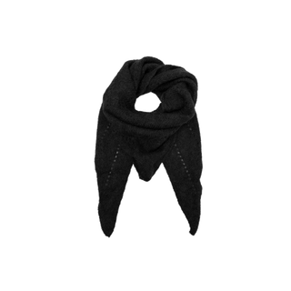 DELL strik mini tørklæde - Black