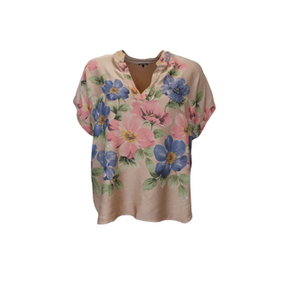 EMME bluse med smukt print