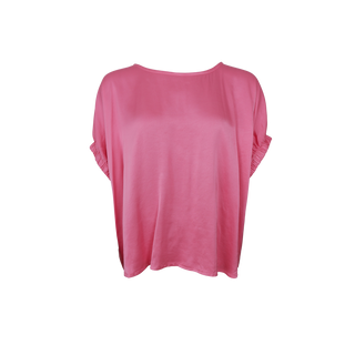 MABEL Bluse - Warm Pink