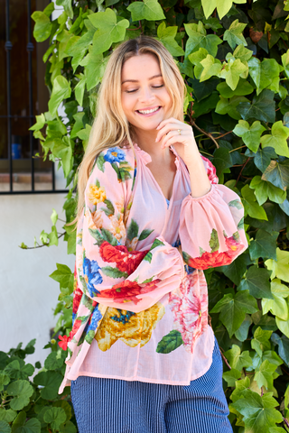 NORMA Bluse - Rose
