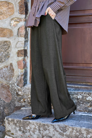 PIXIE WIDELEG Bukser - Army