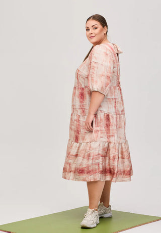 Elegant KJOLE med bindebånd