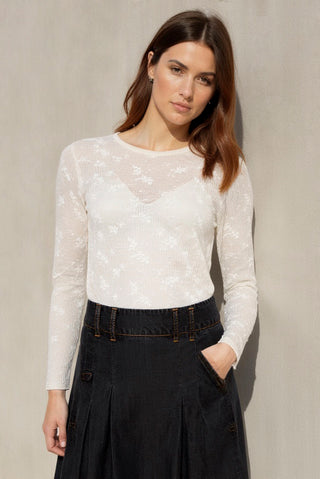 DORY mesh bluse