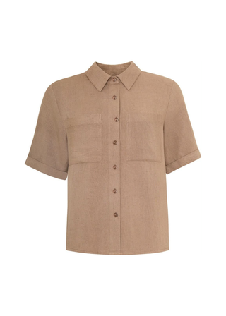 GIRA Shirt - Brown Melange
