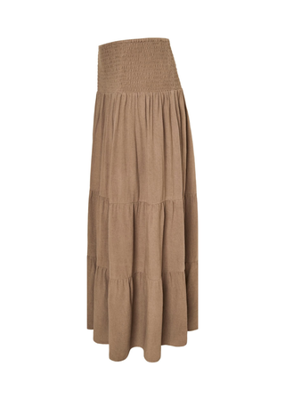 GIRA Nederdel - Brown Melange