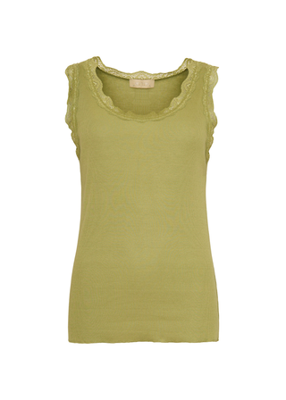 ISSA top - Khaki