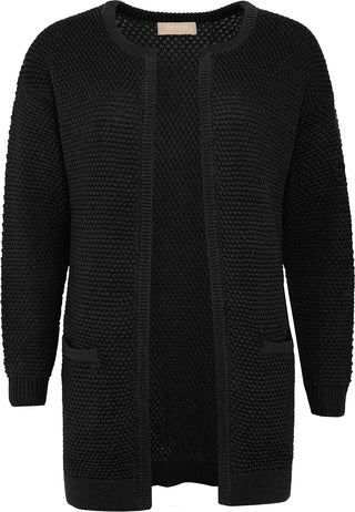 MAROCCO cardigan i Sort