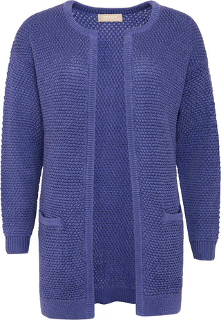 MAROCCO cardigan i Blå