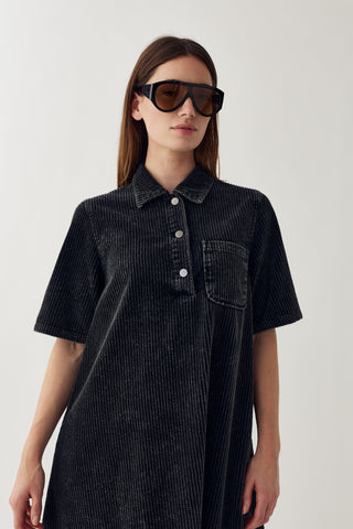 N-JOZIE DRESS - Black Wash