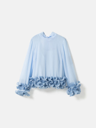 LATANIETTA Bluse - Sky Blue