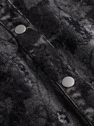 LIRINNAH Denim Skjorte - Grey Wash