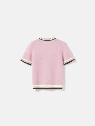 MARTHY Knit Shirt - Blush Brown