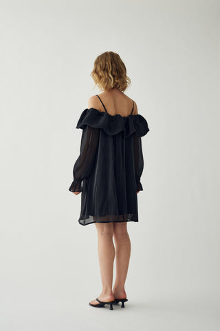 MIYANNA kjole - Black