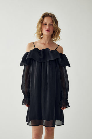 MIYANNA kjole - Black