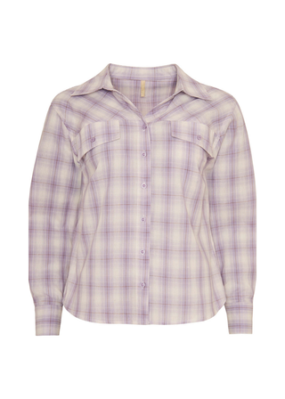 NANNA skjorte - Purple