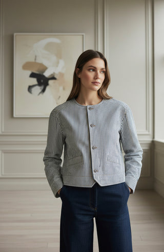 SIKA jakke - Blue Combi