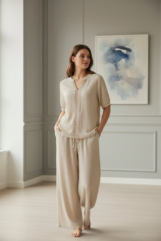 TONA bluse - Stone