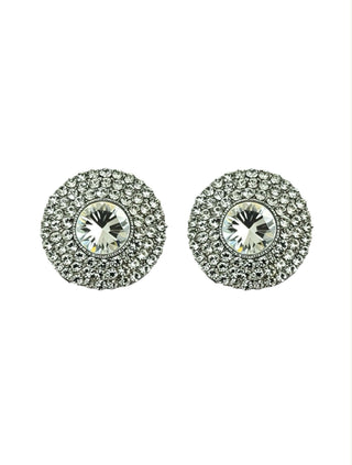 Button Cover GINA Silver