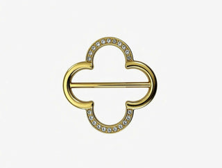 MADDE tørklæde ring Guld