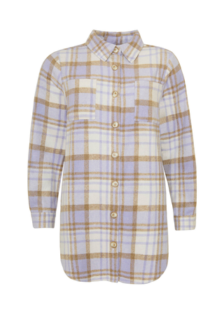 TULA skjorte - Purple Combi