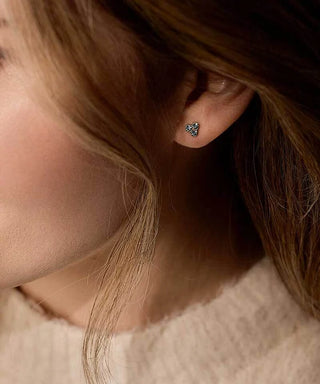 GT Clover Øreringe 6 mm, Aquamarine