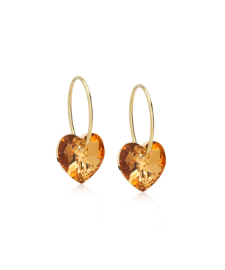 GT Ring 14 mm, Heart 10 mm, Bronze